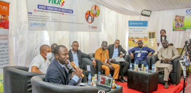 Dooleel Mbay, Nafooré Warsaaji et USAID Entrepreneuriat & Investissement : La FIKA offre une vitrine aux projets de l’USAID